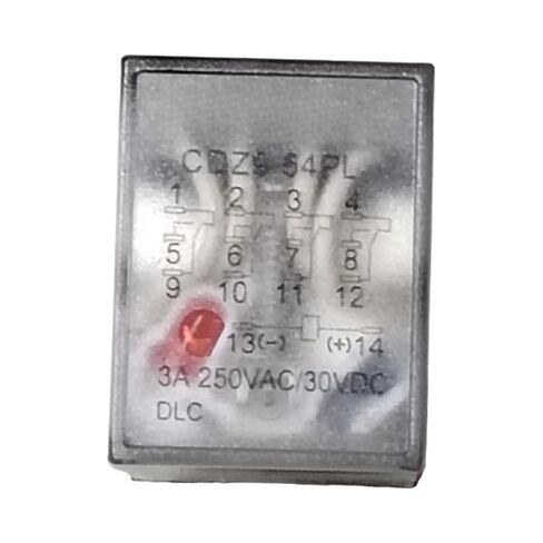 التتابع المتوسط ​​CDZ9-52PL 54PL مع الضوء HH52P HH54P 24V(CDZ9-54PL AC220V) in Kuwait