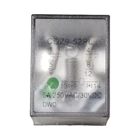 التتابع المتوسط ​​CDZ9-52PL 54PL مع الضوء HH52P HH54P 24V(CDZ9-54PL AC220V) in Kuwait