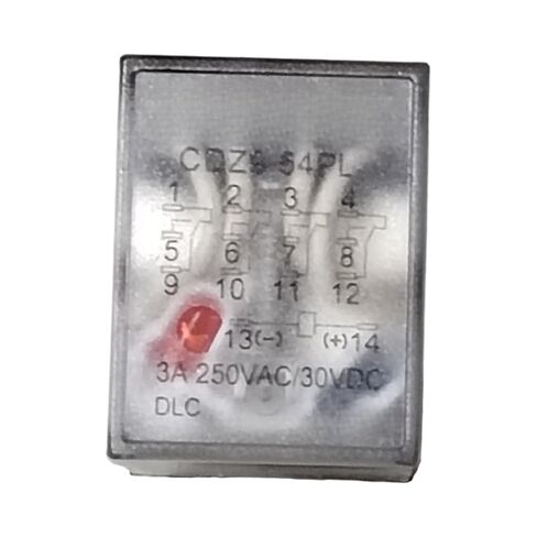 التتابع المتوسط ​​CDZ9-52PL 54PL مع الضوء HH52P HH54P 24V(CDZ9-54PL AC220V) in Kuwait