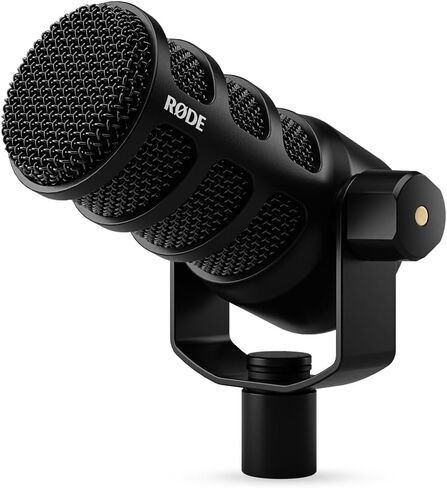 ميكروفون البث الديناميكي RØDE PodMic USB متعدد الاستخدامات مع اتصال XLR وUSB للبث الصوتي والبث والألعاب وصنع الموسيقى وإنشاء المحتوى وذراع ذراع ميكروفون استوديو PSA1 الدوار in Kuwait