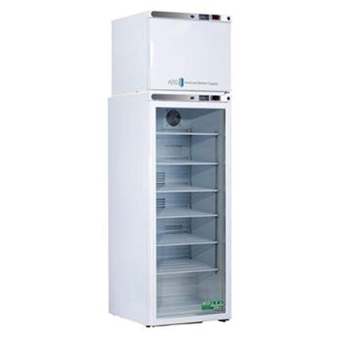 ثلاجة/فريزر ABT-HC-RFC7 Premier، 1 زجاج/1 باب صلب، 7 قدم مكعب. قدم السعة، أبيض in Kuwait