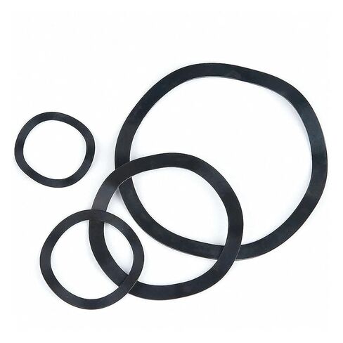 Wave Washer, 2-100pcs Black Galvanized Steel Wave Washers Crest Spring Washer Type Gasket Zinc Plated M3 - M118 in Kuwait