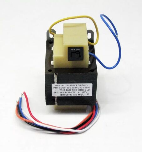 TWF524-100 100VA HVAC Furnace Transformer Primary 120V 208V 240V 480V Volt 24V Secondary Transformer in Kuwait