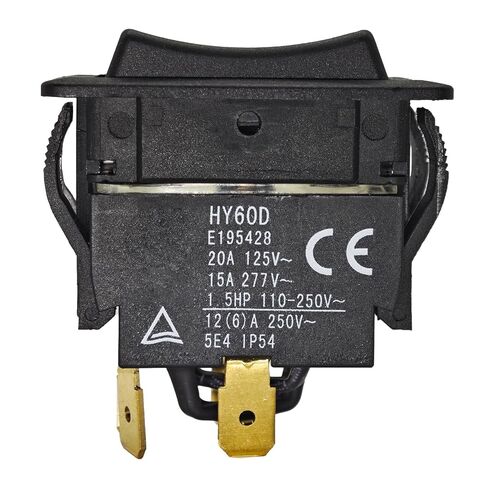 2Pcs HY60D Rocker Switch - ON-Off-ON RET-EXT 20A 125VAC 4-Pin Pushbutton Switch in Kuwait