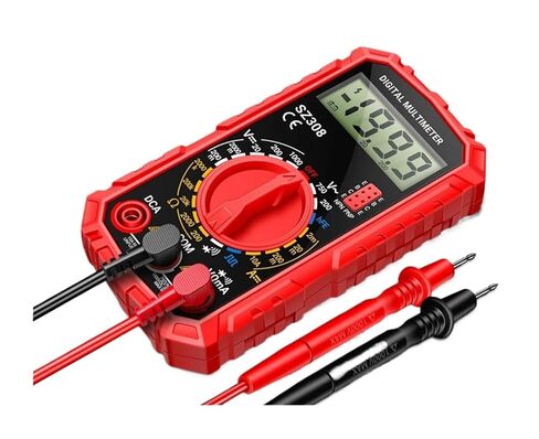 SZ308 Digital Multimeter Voltage Resistance Meter AC/DC Current Meter Electrician LCD Backlight Square Wave Test A in Kuwait