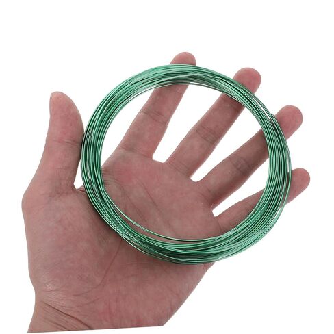 SHINEOFI 6 Rolls Aluminum Crafting Wire 32.8ft Long, 1mm Diameter Burrfree Floral Design Wire Smooth Surface for Sculpting and Making Ornaments in Kuwait