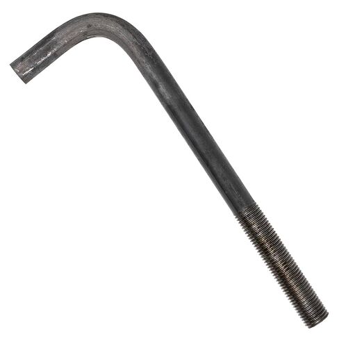 1-1/4"-7 x 18 L-Bolt Concrete Anchor Bolt - Plain Finish by Conquest Fasteners in Kuwait
