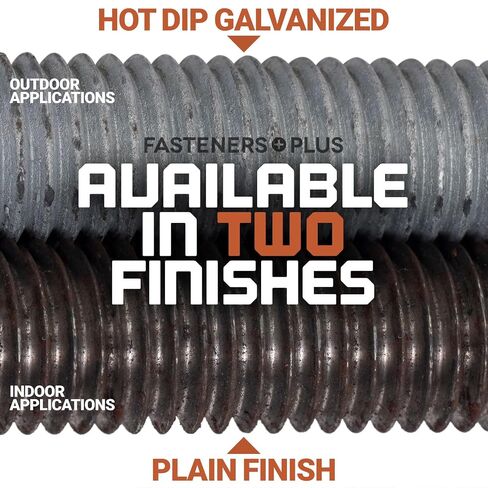 1-1/4"-7 x 18 L-Bolt Concrete Anchor Bolt - Plain Finish by Conquest Fasteners in Kuwait