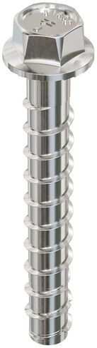 Simpson Strong-Tie THD50400H6SS - رأس غسالة سداسية مقاس 1/2 بوصة × 4 بوصة، نوع 316 من الفولاذ المقاوم للصدأ Titen HD مرساة شديدة التحمل للخرسانة، سهلة التركيب (عبوة من 20 قطعة) in Kuwait