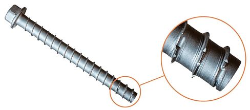 Simpson Strong-Tie THD50400H6SS - رأس غسالة سداسية مقاس 1/2 بوصة × 4 بوصة، نوع 316 من الفولاذ المقاوم للصدأ Titen HD مرساة شديدة التحمل للخرسانة، سهلة التركيب (عبوة من 20 قطعة) in Kuwait