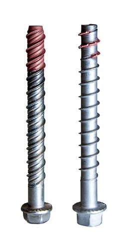 Simpson Strong-Tie THD50400H6SS - رأس غسالة سداسية مقاس 1/2 بوصة × 4 بوصة، نوع 316 من الفولاذ المقاوم للصدأ Titen HD مرساة شديدة التحمل للخرسانة، سهلة التركيب (عبوة من 20 قطعة) in Kuwait