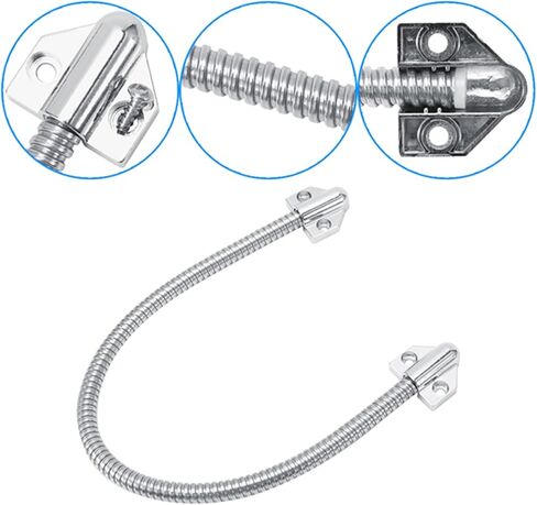 40cm Zinc Alloy Door Loop, Exposed Mounting Sleeve with Triangle Ends Loop Power Transfer for Access Control System Video Line Door in Kuwait