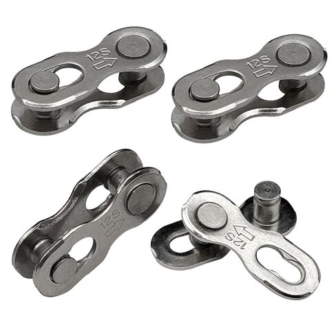 4 Pairs 12 Speed Bike Chain Universal Bicycle Missing Link 12 Speed Bike Chain Master Link for Steel Bicycle Chain Reusable Components & Parts for Mountain Bikes, Road Bikes (12 Speed) in Kuwait