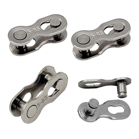 4 Pairs 12 Speed Bike Chain Universal Bicycle Missing Link 12 Speed Bike Chain Master Link for Steel Bicycle Chain Reusable Components & Parts for Mountain Bikes, Road Bikes (12 Speed) in Kuwait