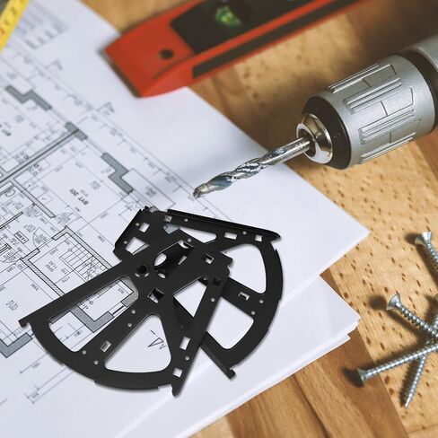 Ciieeo قطعتان من مفصلات درج الأحذية المصنوعة من الحديد الأسود، أجهزة معدنية مخفية وتصميم قلاب، تركيبات بديلة لإطار خزانة بطبقة واحدة للمنزل والمكتب in Kuwait