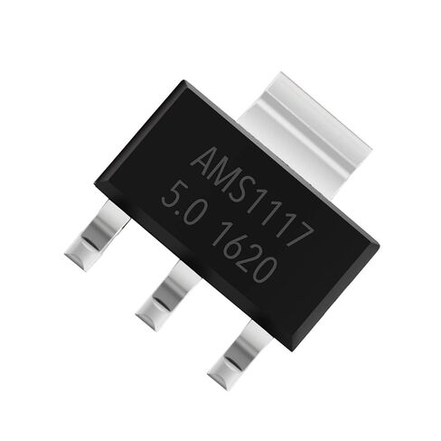 Chanzon 50pcs AMS1117-5.0 5v SOT-223 Low Dropout Voltage Regulator Transistor SMD in Kuwait
