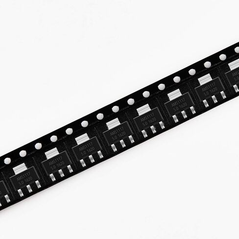Chanzon 50pcs AMS1117-5.0 5v SOT-223 Low Dropout Voltage Regulator Transistor SMD in Kuwait