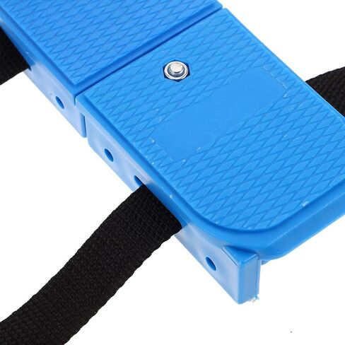 Adjustable Ice Skates with Double Runners and Protective Covers, Plastic Material for Physical Activities and Skiing, Learning Tool with Antifall Feature, 1 Pair in Kuwait