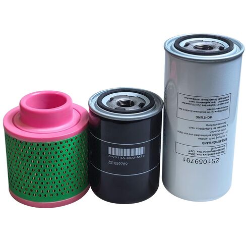 Filter Maintenance Kit ZS1059791 Oil Separator ZS1059789 Oil Filter ZS1060578 Air Filter, Compatible with Air Compressor Maintenance in Kuwait