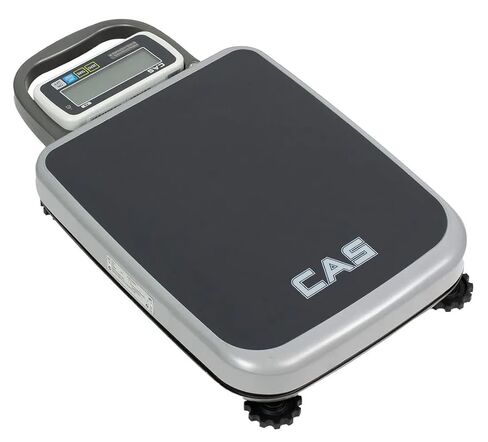 مقياس المقعد المحمول CAS PB-150 - سعة 150 رطل معتمد من NTEP - مقياس الشحن للحزم والزراعة والانتقاء - مع شاشة قابلة للفصل، تتبع تلقائي صفر، إيقاف تشغيل تلقائي، بطاريات قابلة لإعادة الشحن in Kuwait