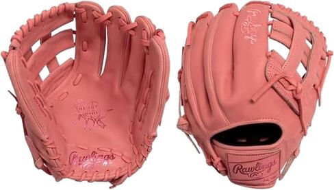 Rawlings Heart of the Hide Mother’s Day Pink Baseball Glove – 11.75", 12.25", 1B Mitt, Catcher’s Mitt – RHT & LHT – Premium HOH Pro Leather Limited Edition in Kuwait