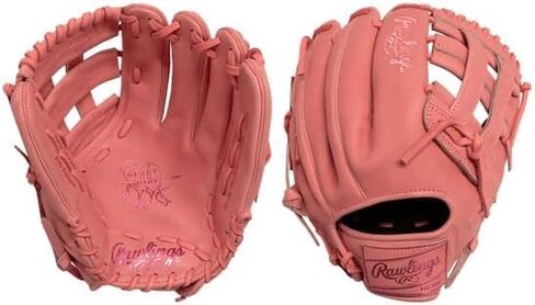 Rawlings Heart of the Hide Mother’s Day Pink Baseball Glove – 11.75", 12.25", 1B Mitt, Catcher’s Mitt – RHT & LHT – Premium HOH Pro Leather Limited Edition in Kuwait