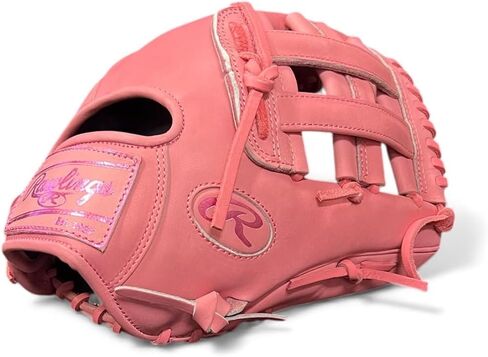 Rawlings Heart of the Hide Mother’s Day Pink Baseball Glove – 11.75", 12.25", 1B Mitt, Catcher’s Mitt – RHT & LHT – Premium HOH Pro Leather Limited Edition in Kuwait