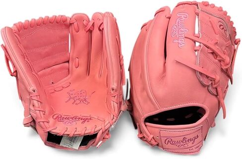 Rawlings Heart of the Hide Mother’s Day Pink Baseball Glove – 11.75", 12.25", 1B Mitt, Catcher’s Mitt – RHT & LHT – Premium HOH Pro Leather Limited Edition in Kuwait