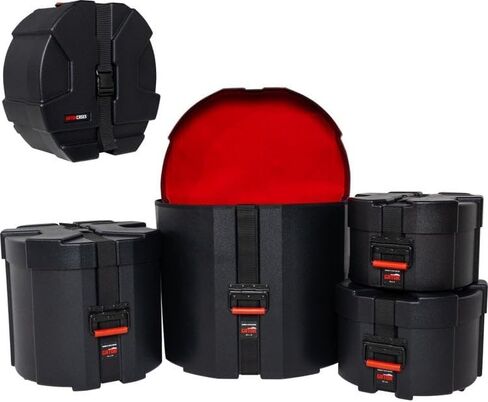 Gator Grooves Drum Case Jazz Fusion Pack with Snare Case in Kuwait