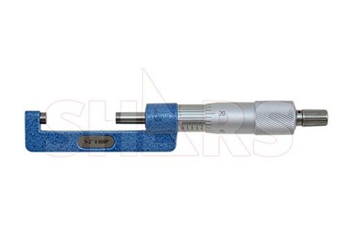 Shars 1-2" Hub Micrometer .0001" Carbide Thickness New 303-2225 P in Kuwait