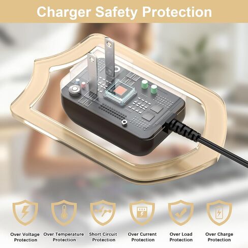 شاحن محول تيار متردد/تيار مستمر 6 فولت للوحة المفاتيح Akai MPK2 MPK25 MPK49 MPK61 MPK88 MPK249 MAX49، لـ Akai Professional MP6-1، MPD24 MPD26 MPD32 مزود سلك طاقة بديل مع قائمة UL in Kuwait