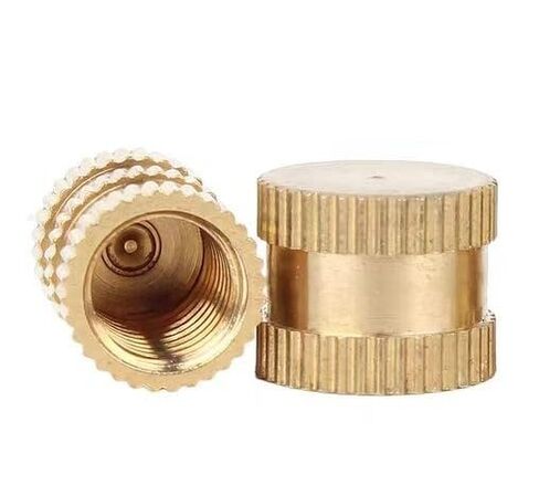 Thread Knurled Brass Nuts,20pc M6 OD 8mm Height:4~20mm Solid Threaded Insert Nut Blind Hole Embedded for Plastic 3D Printing Components(M6*15 * 8mm) in Kuwait