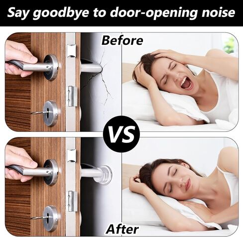 20Pack 1.5 Inch Door Knob Bumpers Transparent Soft Silicone Wall Protector Round Self Adhesive Quiet & Shock Absorbent Wall Protectors Bumpers for Door Handle Guard Door Bumper Wall in Kuwait