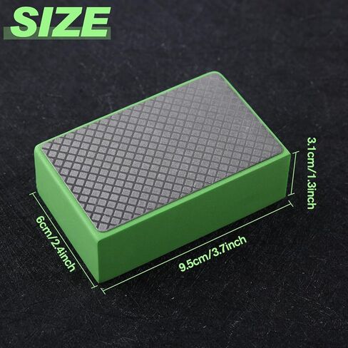 4PCS Diamond Hand Polishing Pads 60/100/200/400 Grit Diamond Sanding Pads Wet and Dry Sanding Block Foam Backing Tile Tools for Tile Glass Stone Marble Granite Ceramics Metal Grinding in Kuwait