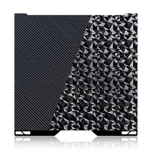 لوحة بناء IdeaFormer-3D H2C A2L PEG لمختبر بامبو 335 × 346.5 مم، توهج سداسي قوس قزح + مكعب مائي PEG لوحة سرير فولاذية زنبركية لمنصة طابعة ثلاثية الأبعاد Bambu Lab H2C A2L in Kuwait