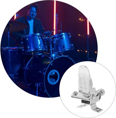 VICASKY 1set Metal Snare Drum Strainer Regulator Throw off Clamp for Percussion Instruments Easy Install Snare Drum Parts for Jazz and Marching in Kuwait