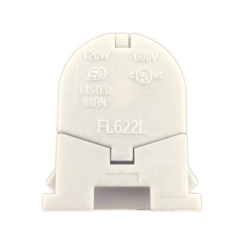 LH0847 Etlin Daniels FL622-L غير مصقول، قفل دوار، T5 دقيقة. مقبس Bipin مع ملاءمة دفع أو برغي للأسفل in Kuwait