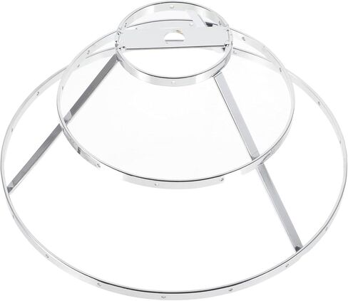 TEHAUX Metal Lampshade Frame Diy Pendant Lamp Shade Holder for Ceiling Light 7.48 x 3.74 inch Wire Rack Frame for Lamp Shade Making in Kuwait