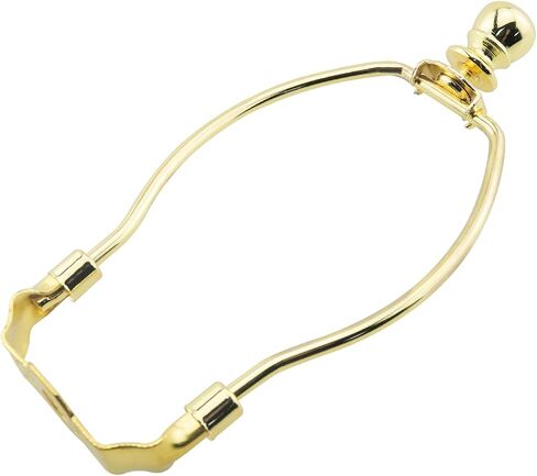 HJGarden 6-inch Imitation Golden Lamp Base, Lampshade, Horn Bracket, Detachable Table Lamp and Floor Lamp Accessories in Kuwait