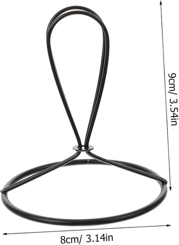 Yardwe 3pcs Clip-On Metal Lamp Shade Adapter for DIY Light Fixtures Compatible Candle Holders and Pendant Lights Sturdy Iron Construction Easy Installation in Kuwait