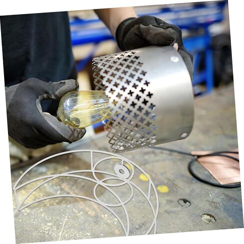 MAGICLULU Moon Shape Lampshade Frame Wire Replacement for Desk Lamps Table Lamp Shade Bracket Diy Metal Lamp Cage 8.89X6.49X1.96 Inch in Kuwait