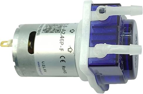 12V 18V 24V Small Mini Peristaltic Pump Dosing Pump Micro Self-priming Suction Water Pump Reversible Direction Lab Analytic in Kuwait