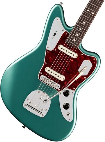 Fender American Professional Classic Jaguar Electric Guitar - Faded Sherwood Green Metallic in Saudi Arabia