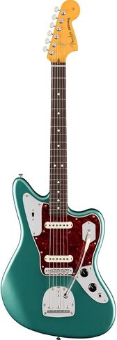 Fender American Professional Classic Jaguar Electric Guitar - Faded Sherwood Green Metallic in Saudi Arabia