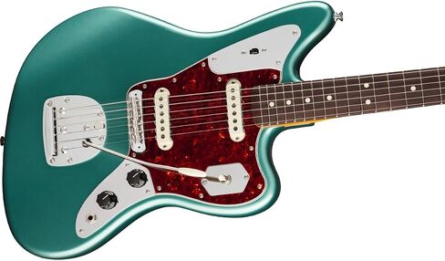 Fender American Professional Classic Jaguar Electric Guitar - Faded Sherwood Green Metallic in Saudi Arabia