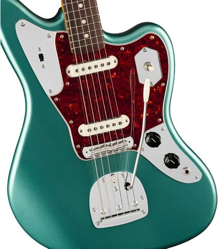 Fender American Professional Classic Jaguar Electric Guitar - Faded Sherwood Green Metallic in Saudi Arabia