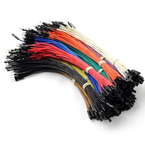 30pcs Jumper Wires 2.54mm Pitch Male to Female Connector Cable for Breadboard PCB DIY Electronic Projects(3) in Kuwait