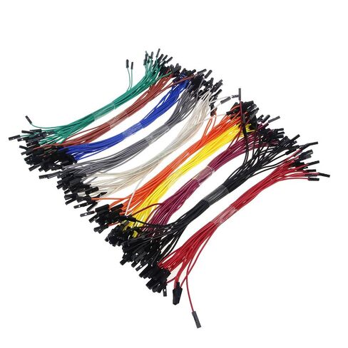 30pcs Jumper Wires 2.54mm Pitch Male to Female Connector Cable for Breadboard PCB DIY Electronic Projects(3) in Kuwait
