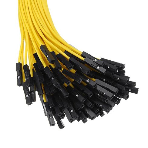 30pcs Jumper Wires 2.54mm Pitch Male to Female Connector Cable for Breadboard PCB DIY Electronic Projects(3) in Kuwait