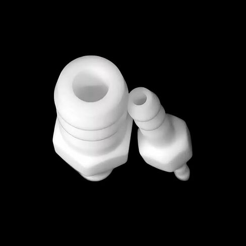 1 قطعة موصل تقليل PTFE PEFT-تركيبات شائكة ذات قطر متغير لختم آمن (12 مللي متر-12 مللي متر ضياء متساوي) in Kuwait
